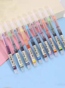 Set Of 10 Quick-drying, Water-based Fineliner Pens In 10 Colors, Perfect For Drawing, Bullet Journaling, Coloring And Writing - Multicolor - View 1