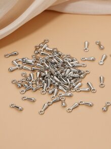 Phụ kiện trang sức DIY 100 cái - Bạc - Xem 1