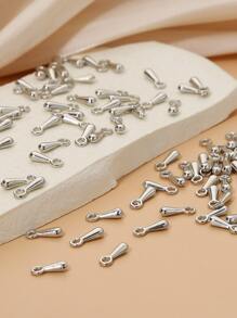 Phụ kiện trang sức DIY 100 cái - Bạc - Xem 2