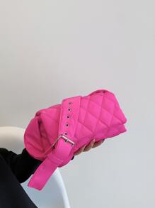 Túi Crossbody Nữ - Màu Hồng Tươi - Xem 8