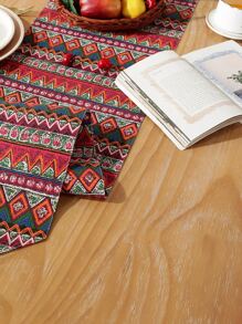 1 件簡約風格家居節日裝飾桌旗 - 彩色 - 查看 5