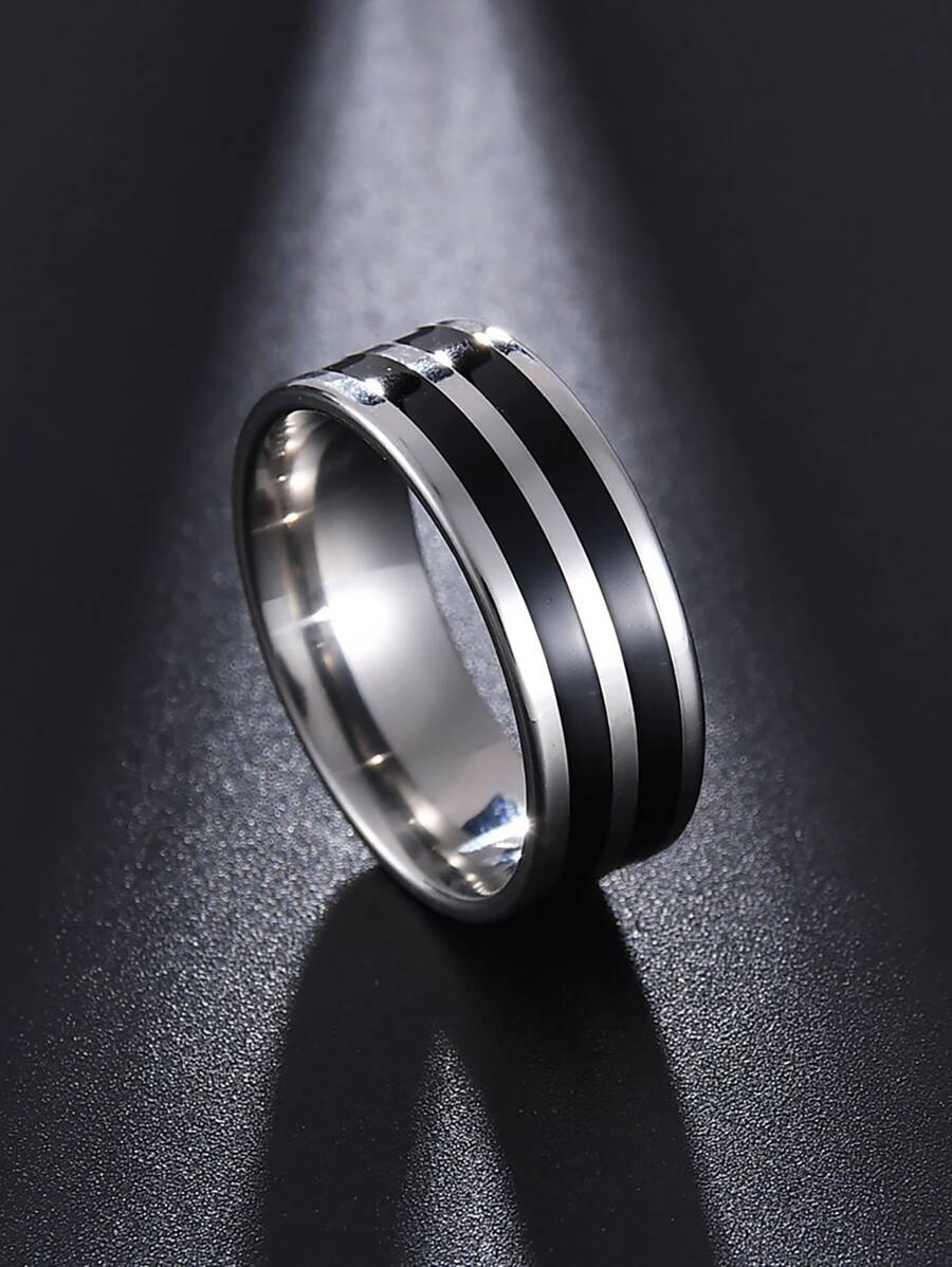 Men Two Tone Ring | SHEIN USA