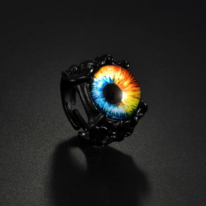 Men Eye Decor Ring