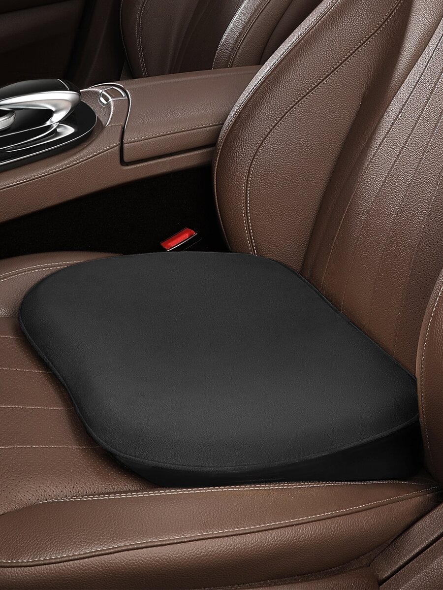 Memory Foam Car Seat Pad Cushion For Driving - Black - View 1