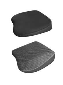 Memory Foam Car Seat Pad Cushion For Driving - Black - View 5
