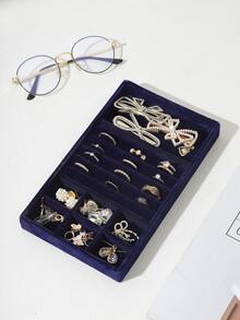 1 pieza Bandeja de joya multi cuadro - azul real - Ver 1