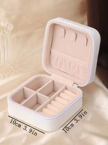 1 hộp đựng đồ trang sức nhiều lưới - trắng - Xem 3