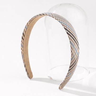 Plaid Pattern Headband