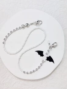 Chuỗi trang trí mặt đính cườm Bat Decor - Nhiều màu - Xem 1