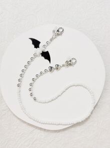 Chuỗi trang trí mặt đính cườm Bat Decor - Nhiều màu - Xem 5