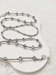 Chuỗi che mặt đính cườm - Nhiều màu - Xem 3