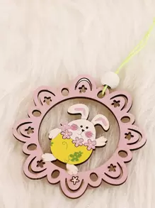 9pcs Easter Rabbit & Egg Design Random Wall Hanging Gifts Birthday Graduation