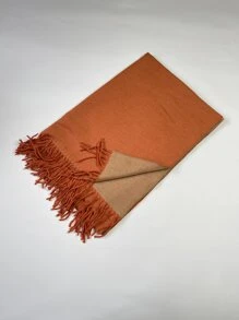 Pañuelo ribete con fleco - Multicolor - Ver 3