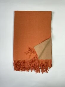 Pañuelo ribete con fleco - Multicolor - Ver 4