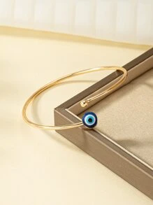 Eye Decor Cuff Bangle