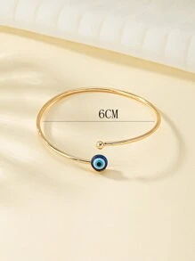Eye Decor Cuff Bangle