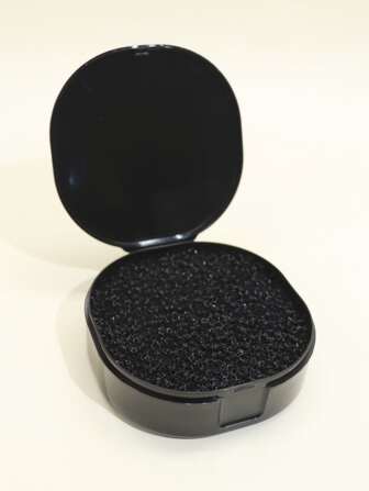 1pc Makeup Brush Cleaning Sponge Case & Cleaner