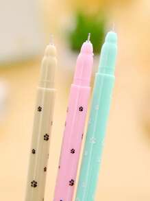 1入組卡通圖案隨機中性筆 - 彩色 - 查看 3