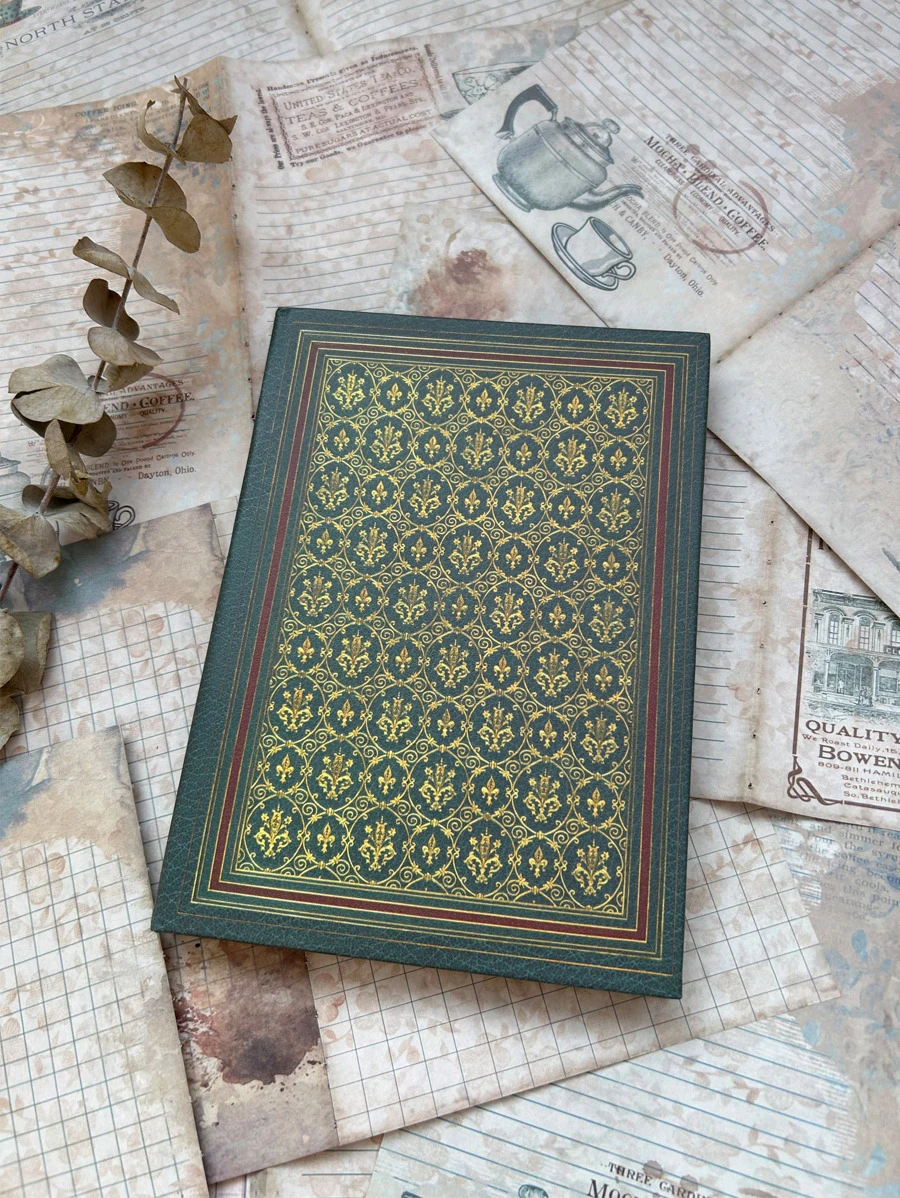 1 pieza Cuaderno con patrón geométrico - Multicolor - Ver 1