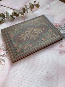 1pc Flower Pattern Notebook - Multicolor - View 3