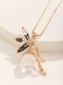 Vòng cổ quyến rũ Rhinestone Elf - Nhiều màu - Xem 4