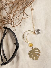 1入組水晶裝飾掛飾 - 金色 - 查看 5