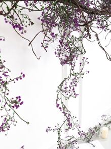 1 件 70.9 英寸仿金柳垂吊藤蔓，可用于婚礼拱门装饰、花园背景装饰（适用于情人节求婚和婚礼派对）、春夏家居庭院装饰 - 彩色 - 查看 11