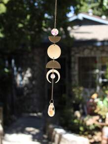 1pc Bead Decor Wall Hanging - Gold - View 2