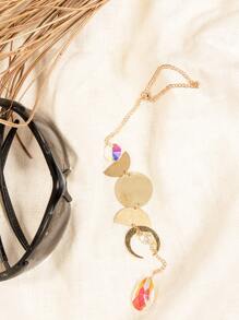 1pc Bead Decor Wall Hanging - Gold - View 4