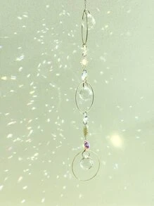 1pc Moon Design Wall Hanging - Multicolor - View 1