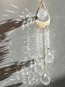 1pc Water Drop Decor Wall Hanging - Multicolor - View 1