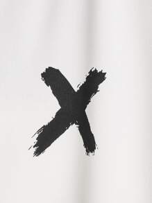 Manfinity Men Slogan Graphic Sweatshirt - White - View 3