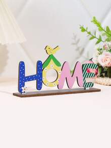 1 pieza Decoración con diseño de letra