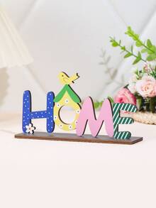 1 pieza Decoración con diseño de letra