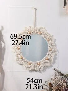 1pc Woven Wall Hanging - Multicolor - View 4