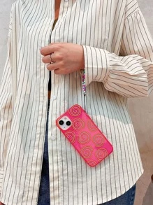 螺旋印花手機殼附帶繩子 - 彩色 - 查看 6