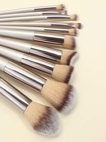 10pcs Makeup Brush Set,Brush Set,Makeup Brush Kit,Make Up Brush Set,Make Up Set Complete,Makeup Brush Set,Complete Makeup Kit,Brush Kit,Brushes Makeup Set,Makeup Gift Set,Set - Champagne - View 5