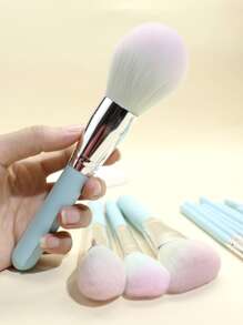 12pcs Makeup Brush Set,Brush Set,Makeup Brush Kit,Make Up Brush Set,Make Up Set Complete,Makeup Brush Set,Complete Makeup Kit,Brush Kit,Brushes Makeup Set,Makeup Gift Set - Blue - View 3