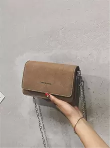 Túi đeo chéo vai đa năng thời trang nữ chất lượng cao kiểu dáng vuông nhỏ nhiều lớp mới - Màu Khaki - Xem 5