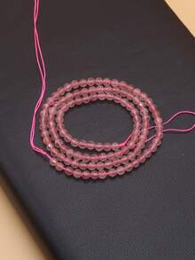 1 hebra Accesorio de joya DIY cuenta - Rosa vieja - Ver 2