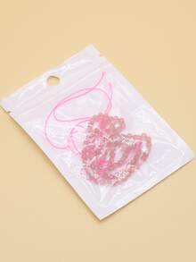 1 hebra Accesorio de joya DIY cuenta - Rosa vieja - Ver 3