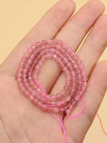 1 hebra Accesorio de joya DIY cuenta - Rosa vieja - Ver 6