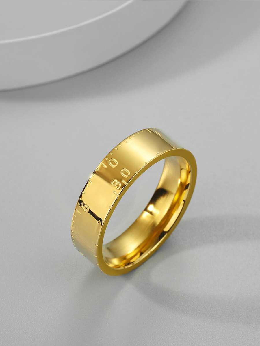 Number Detail Ring | SHEIN USA
