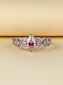 Anillo zirconia cúbica - Multicolor - Ver 2