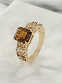 Anillo zirconia cúbica - Multicolor - Ver 11