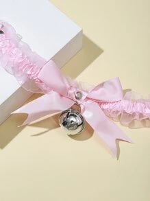 1 Vòng Cổ Choker Phong Cách Gothic Gợi Cảm & Thời Trang Cho Tiệc Hộp Đêm - Hồng - Xem 4