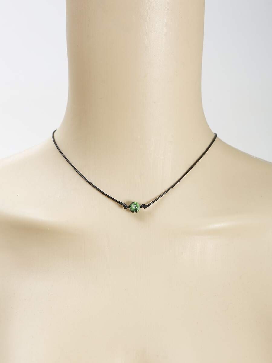 Stone Decor Choker - Multicolor - View 1