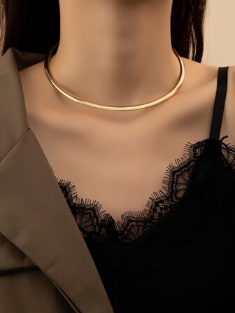 1入個性時尚多用途誇張領口項鍊