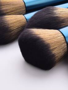 14 piezas Juego de brochas de maquillaje profesional, Juego de brochas, Kit de brochas de maquillaje, Juego de brochas de maquillaje, Juego de maquillaje completo, Juego de brochas de maquillaje, Kit de maquillaje completo, Juego de brochas, Juego de brochas de maquillaje, Juego de regalo de maquillaje, Juego - azul real - Ver 4