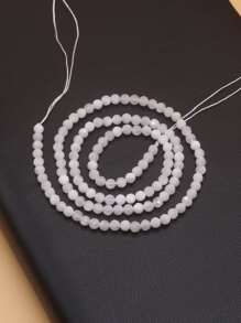 1 hebra Accesorio de joya cuenta DIY - Blanco - Ver 2